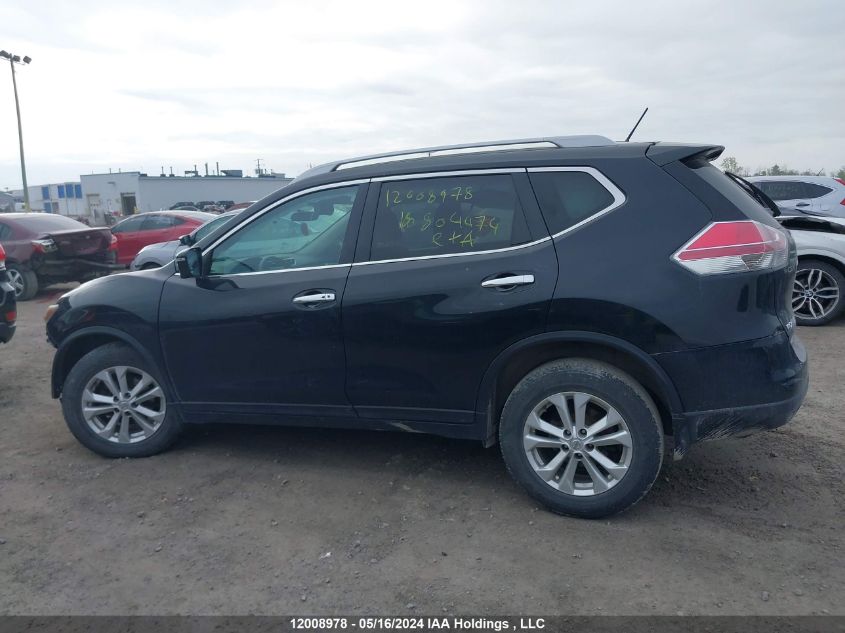 2016 Nissan Rogue VIN: 5N1AT2MV7GC804474 Lot: 12008978