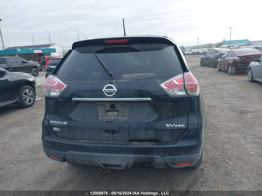 2016 Nissan Rogue VIN: 5N1AT2MV7GC804474 Lot: 12008978