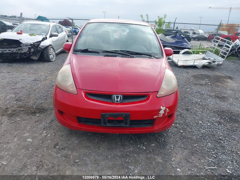2007 Honda Fit VIN: JHMGD38427S817107 Lot: 12008979