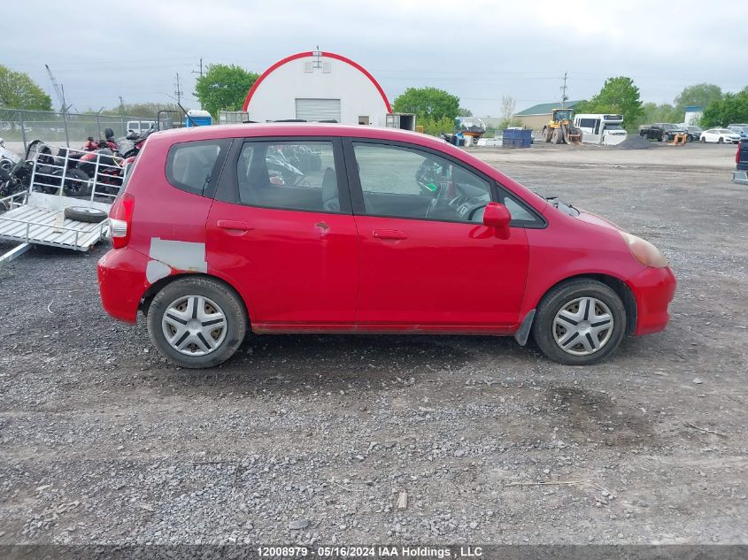 2007 Honda Fit VIN: JHMGD38427S817107 Lot: 12008979
