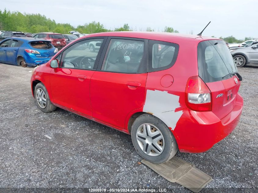 2007 Honda Fit VIN: JHMGD38427S817107 Lot: 12008979