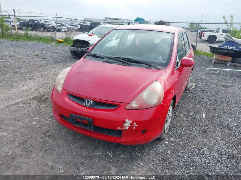 2007 Honda Fit VIN: JHMGD38427S817107 Lot: 12008979