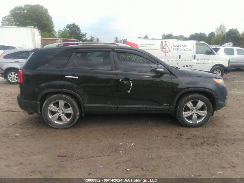 2013 Kia Sorento Ex VIN: 5XYKUDA29DG310524 Lot: 12008982