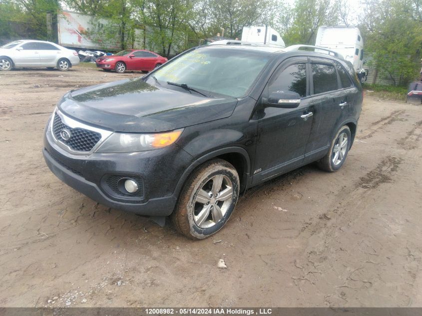 2013 Kia Sorento Ex VIN: 5XYKUDA29DG310524 Lot: 12008982