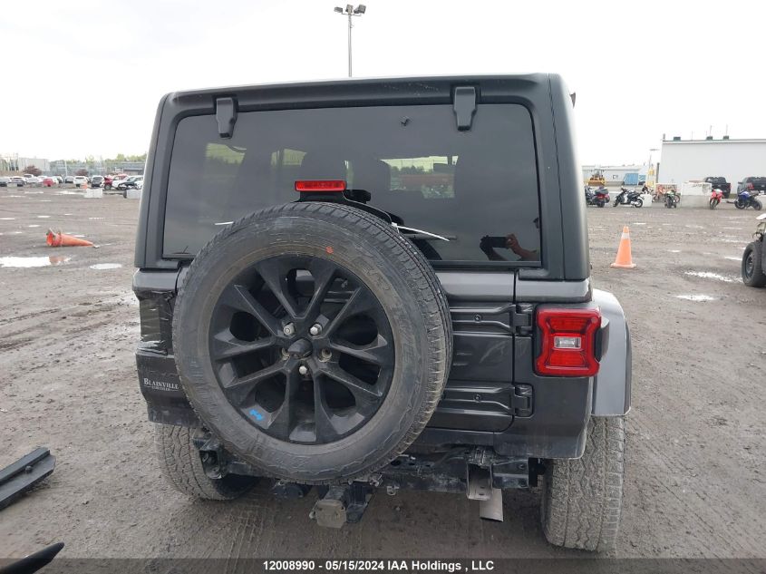 2023 Jeep Wrangler 4Xe Unlimited Sahara VIN: 1C4JJXP62PW673268 Lot: 12008990