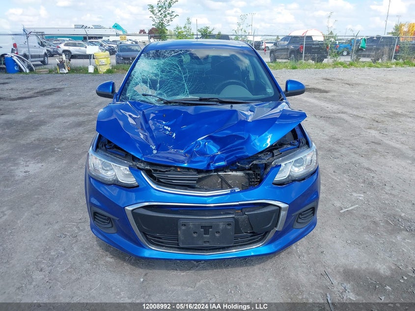 2018 Chevrolet Sonic VIN: 1G1JD5SH3J4129300 Lot: 12008992