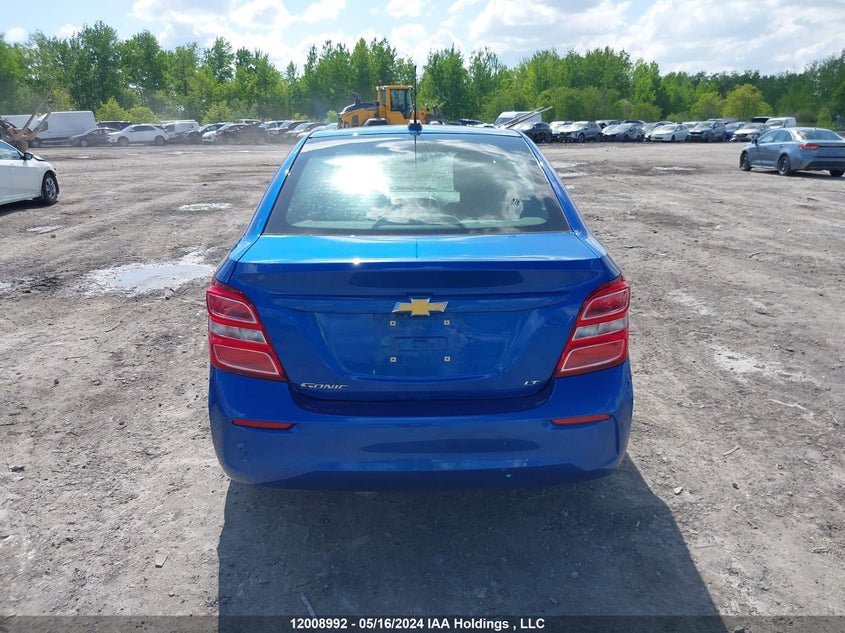 2018 Chevrolet Sonic VIN: 1G1JD5SH3J4129300 Lot: 12008992