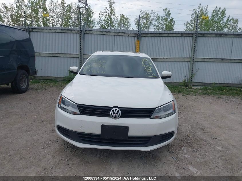 2013 Volkswagen Jetta Se VIN: 3VWDK7AJ5DM407159 Lot: 12008994
