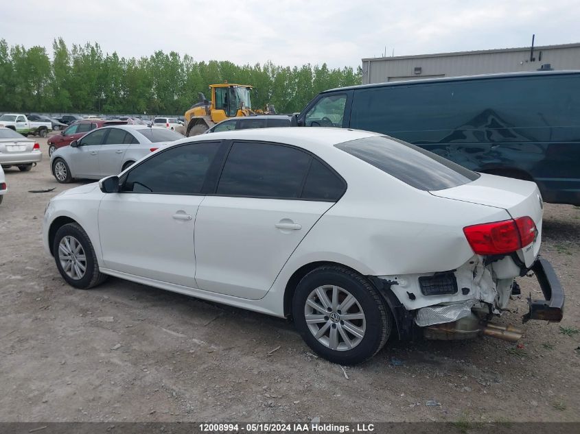 2013 Volkswagen Jetta Se VIN: 3VWDK7AJ5DM407159 Lot: 12008994