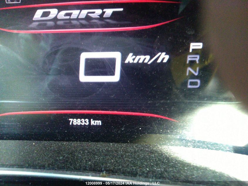 2013 Dodge Dart Limited/Gt VIN: 1C3CDFCA4DD291100 Lot: 12008999