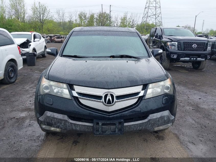 2008 Acura Mdx VIN: 2HNYD28248H003266 Lot: 12009016