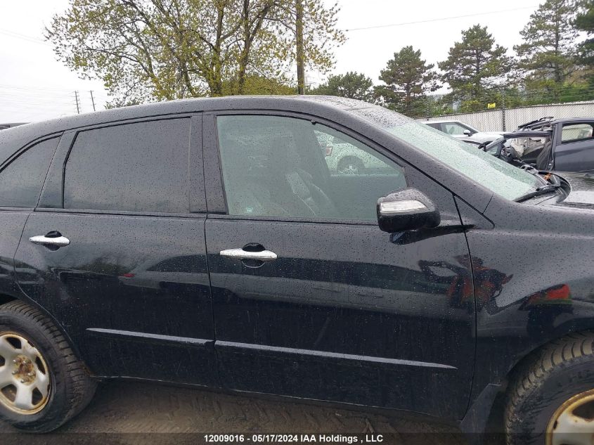 2008 Acura Mdx VIN: 2HNYD28248H003266 Lot: 12009016