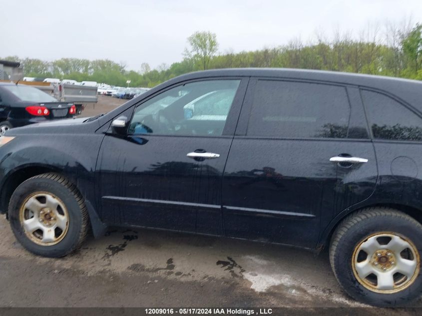 2008 Acura Mdx VIN: 2HNYD28248H003266 Lot: 12009016