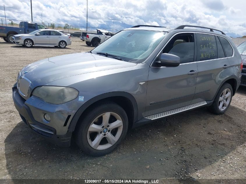 2008 BMW X5 4.8I VIN: 5UXFE83598L168410 Lot: 12009017