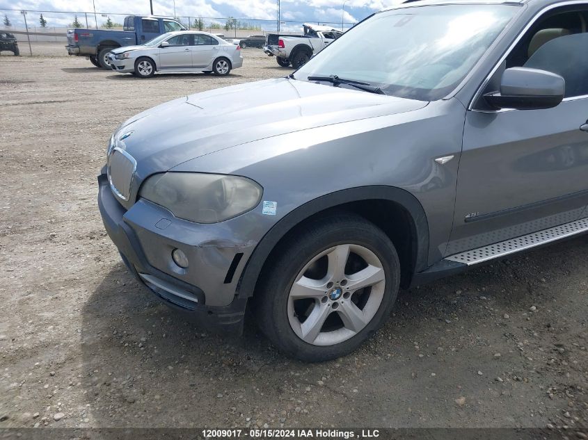 2008 BMW X5 4.8I VIN: 5UXFE83598L168410 Lot: 12009017