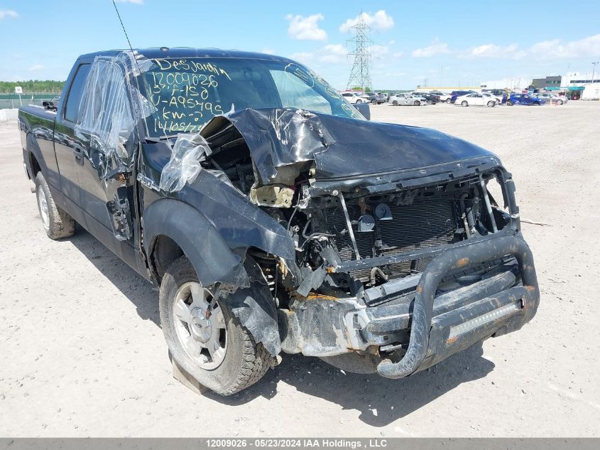 2013 Ford F150 Super Cab VIN: 1FTEX1EM2DFA95795 Lot: 12009026