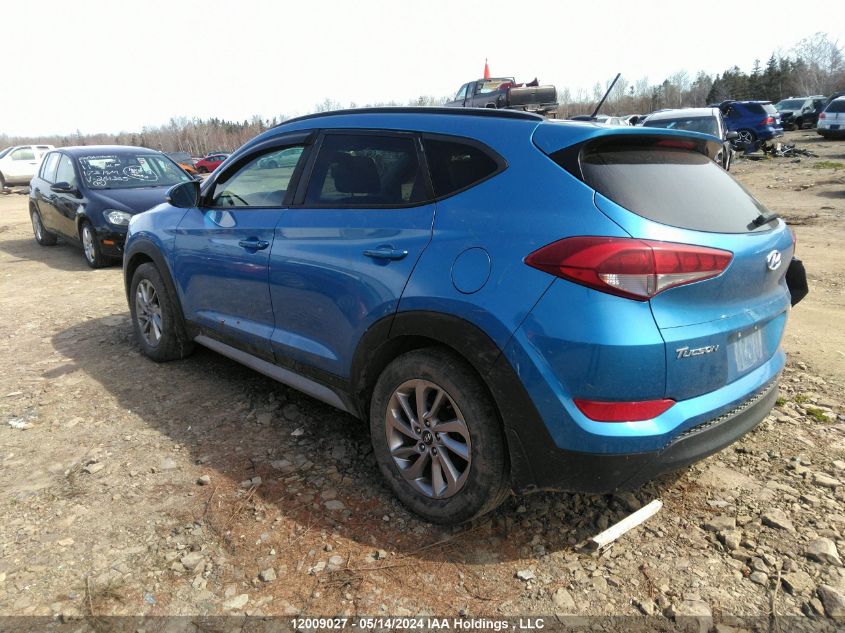 2017 Hyundai Tucson Limited/Sport And Eco/Se VIN: KM8J3CA4XHU578136 Lot: 12009027