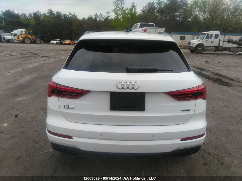 2022 Audi Q3 Premium 40 VIN: WA1AUCF39N1143973 Lot: 12009029