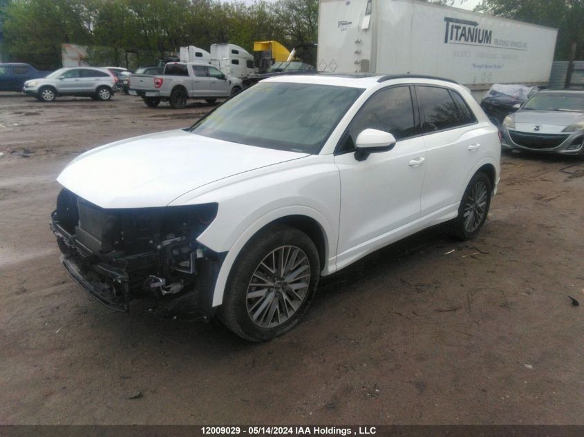 2022 Audi Q3 Premium 40 VIN: WA1AUCF39N1143973 Lot: 12009029