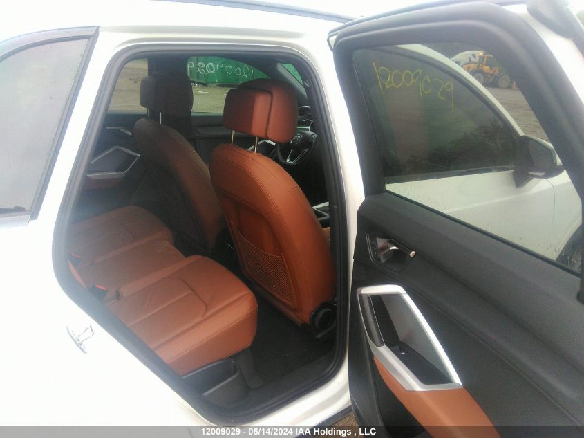 2022 Audi Q3 Premium 40 VIN: WA1AUCF39N1143973 Lot: 12009029