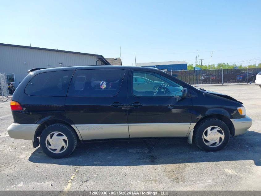 2000 Toyota Sienna Le/Xle VIN: 4T3ZF13C1YU228632 Lot: 12009036