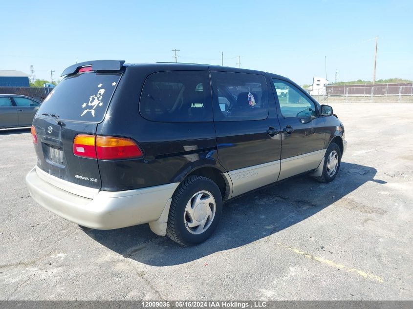 2000 Toyota Sienna Le/Xle VIN: 4T3ZF13C1YU228632 Lot: 12009036