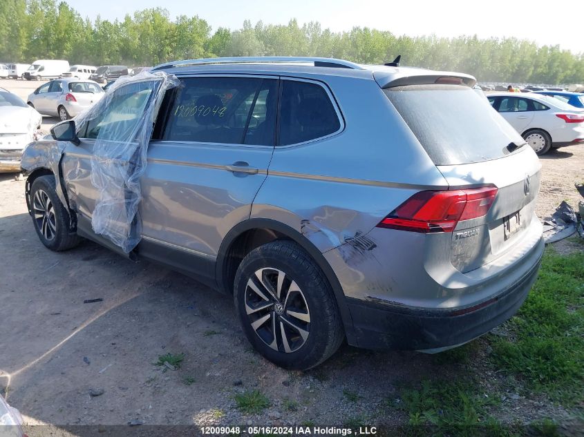 2020 Volkswagen Tiguan VIN: 3VV2B7AX8LM097877 Lot: 12009048