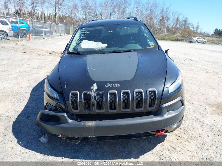 2016 Jeep Cherokee Trailhawk VIN: 1C4PJMBS0GW168326 Lot: 12009050