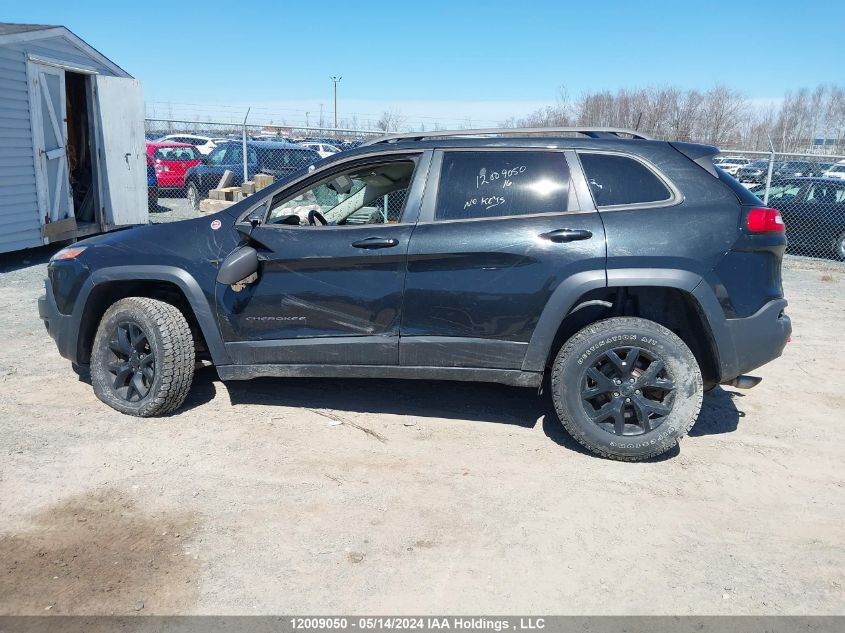 2016 Jeep Cherokee Trailhawk VIN: 1C4PJMBS0GW168326 Lot: 12009050