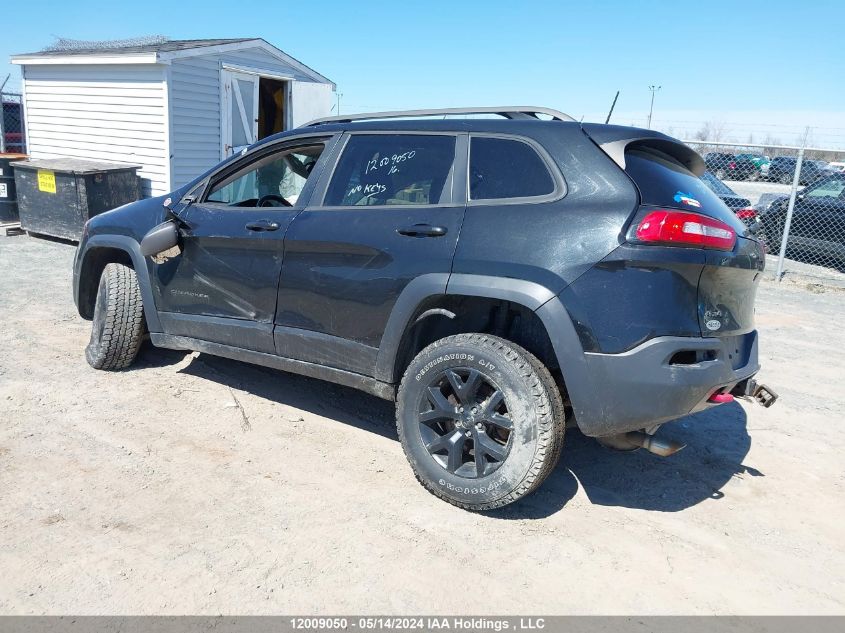 2016 Jeep Cherokee Trailhawk VIN: 1C4PJMBS0GW168326 Lot: 12009050