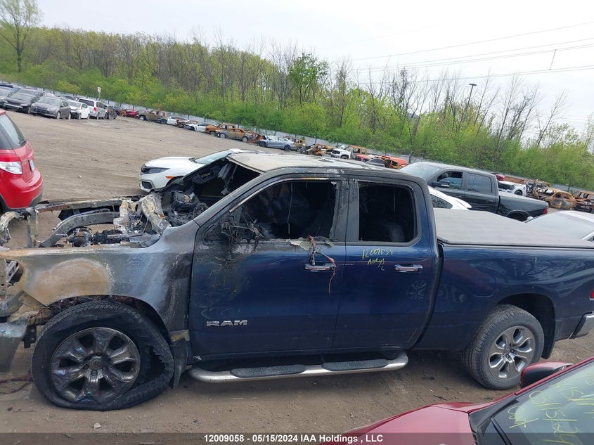 2019 Dodge Ram 1500 VIN: 1C6SRFBT9KN859867 Lot: 12009058