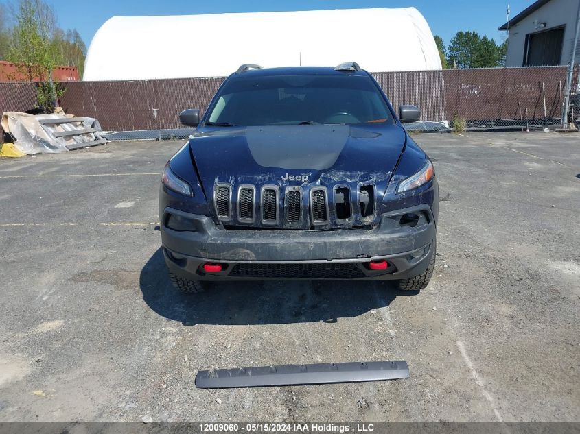 2016 Jeep Cherokee Trailhawk VIN: 1C4PJMBS4GW343886 Lot: 12009060