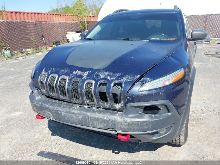2016 Jeep Cherokee Trailhawk VIN: 1C4PJMBS4GW343886 Lot: 12009060
