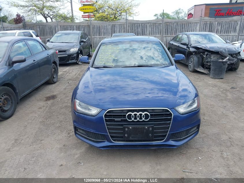 2015 Audi A4 VIN: WAUHFCFL2FN011059 Lot: 12009068