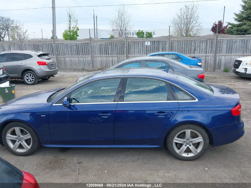 2015 Audi A4 VIN: WAUHFCFL2FN011059 Lot: 12009068