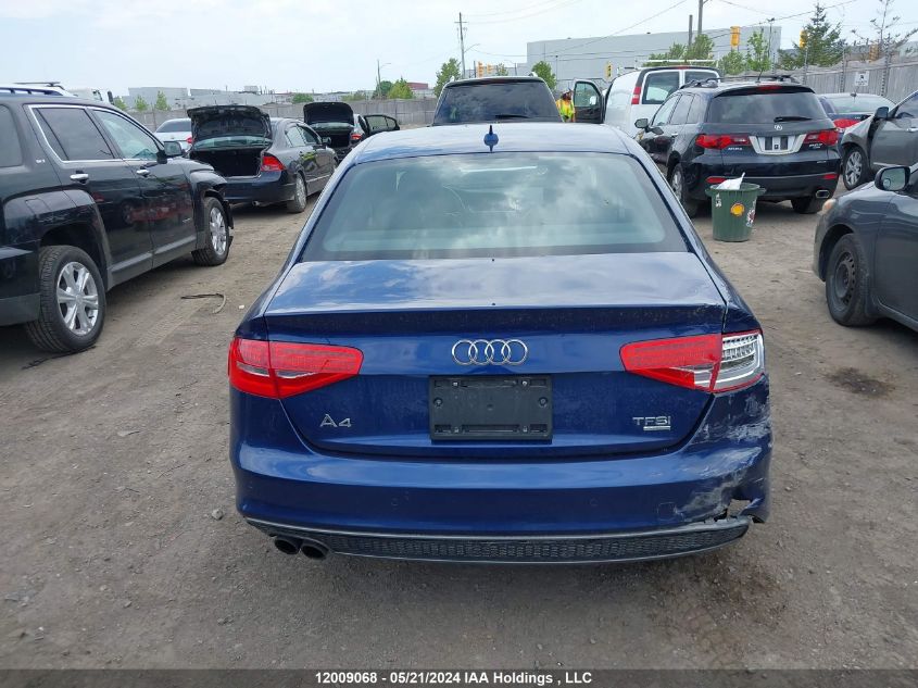 2015 Audi A4 VIN: WAUHFCFL2FN011059 Lot: 12009068