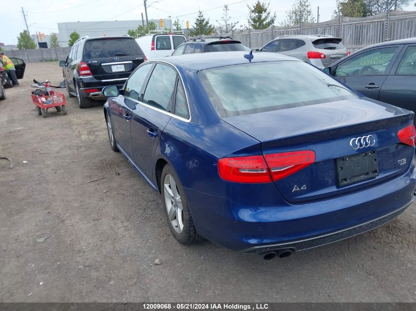 2015 Audi A4 VIN: WAUHFCFL2FN011059 Lot: 12009068