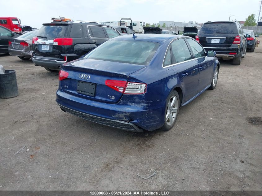 2015 Audi A4 VIN: WAUHFCFL2FN011059 Lot: 12009068