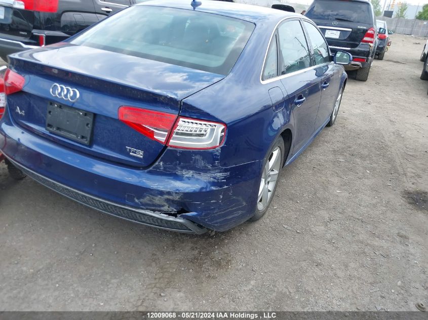 2015 Audi A4 VIN: WAUHFCFL2FN011059 Lot: 12009068