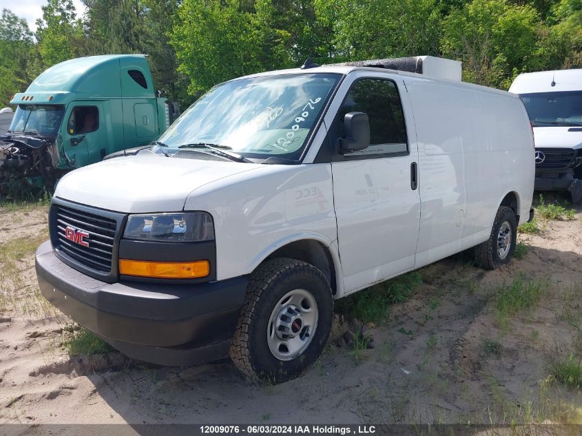 2022 GMC Savana VIN: 1GTW7AFP6N1278550 Lot: 12009076