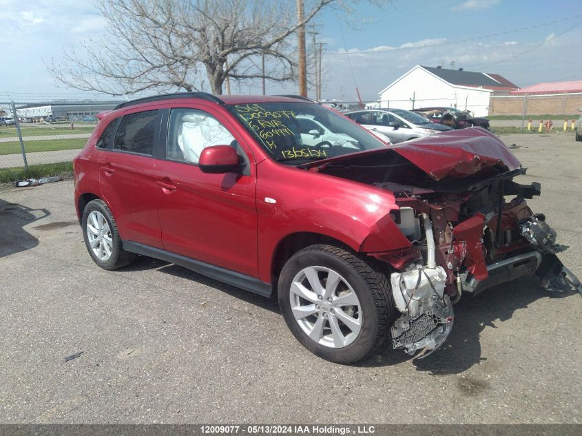 2014 Mitsubishi Rvr VIN: 4A4AJ4AU8EE604991 Lot: 12009077