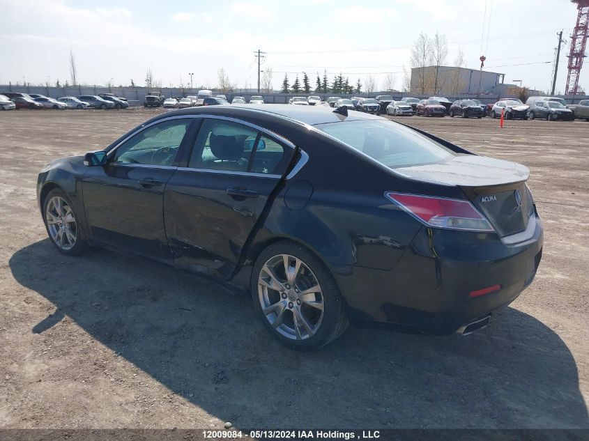 2012 Acura Tl VIN: 19UUA9F70CA801311 Lot: 12009084