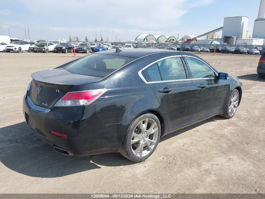 2012 Acura Tl VIN: 19UUA9F70CA801311 Lot: 12009084