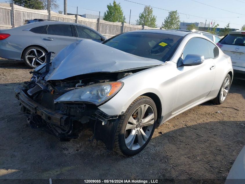 2010 Hyundai Genesis Coupe 3.8L VIN: KMHHU6KH3AU019399 Lot: 12009085