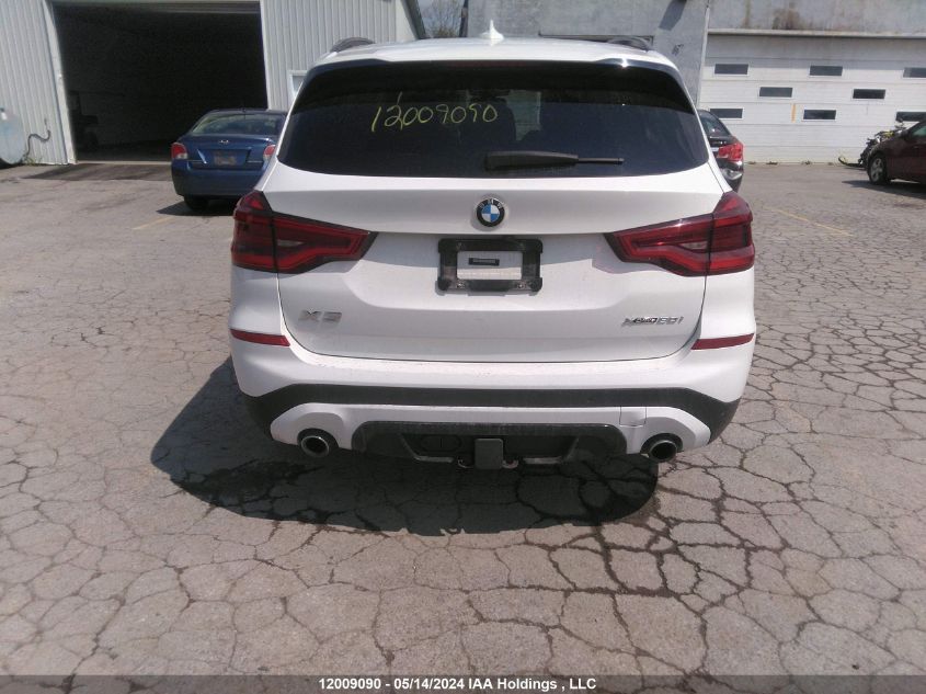 2020 BMW X3 VIN: 5UXTY5C02L9B17546 Lot: 12009090