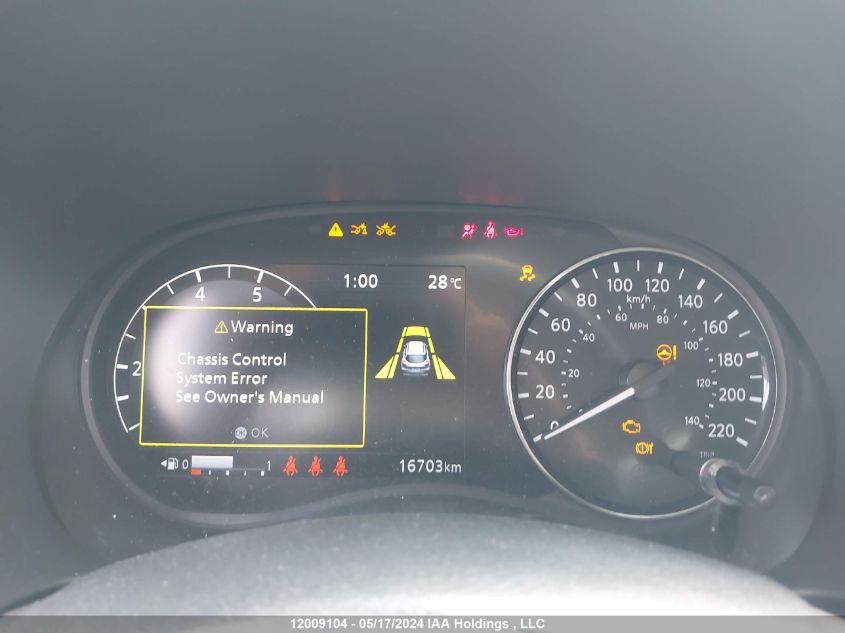 2023 Nissan Kicks VIN: 3N1CP5CV1PL501556 Lot: 12009104