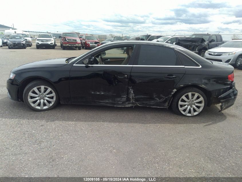 2009 Audi A4 VIN: WAULF68K59N015594 Lot: 12009105