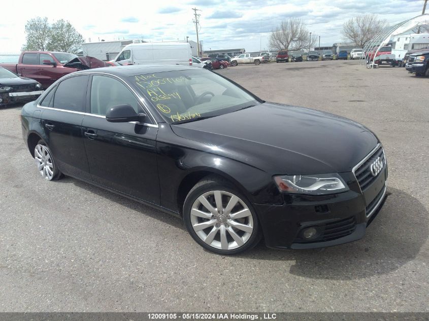 2009 Audi A4 VIN: WAULF68K59N015594 Lot: 12009105