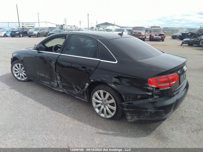 2009 Audi A4 VIN: WAULF68K59N015594 Lot: 12009105