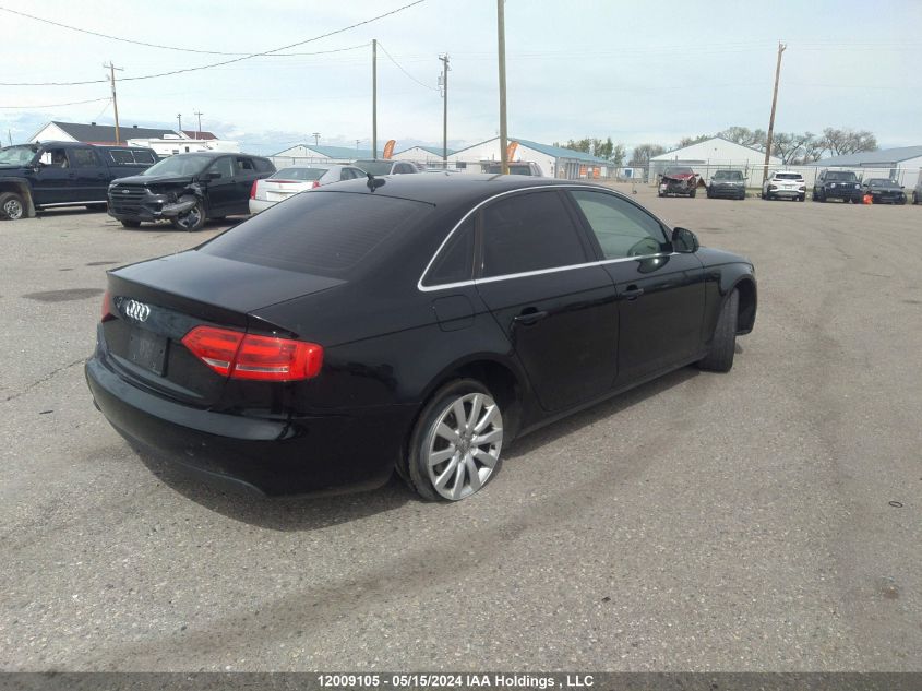 2009 Audi A4 VIN: WAULF68K59N015594 Lot: 12009105